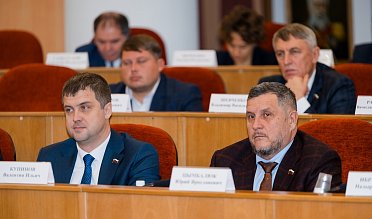 Заседание Законодательного Собрания Оренбургской области